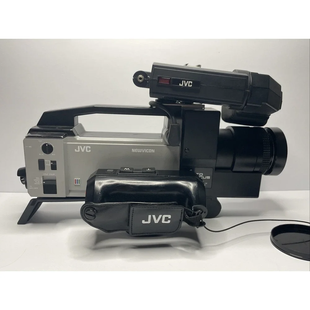 Vintage JVC GX-N80 Color Video Camera Newvicon LoLux 1985 Retro Analog Camcorder